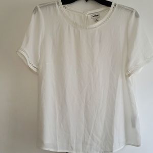 J. Crew white blouse